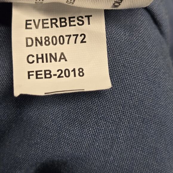 Dunning Golf Player Fit Woven 10" Short Mens 36 Solid Blue Performance Chino - Picture 4 of 10